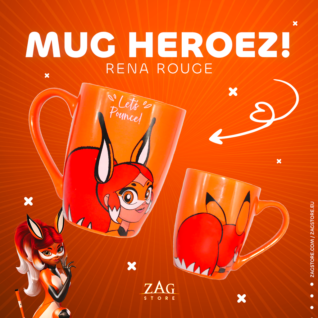 Mug Heroez Rena Rouge
