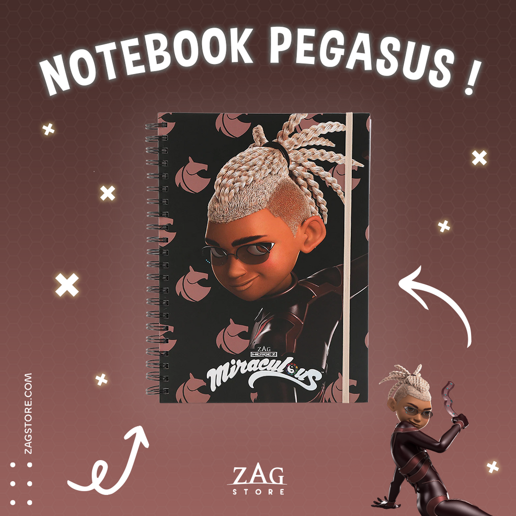 Super Heroes Notebook Pegasus