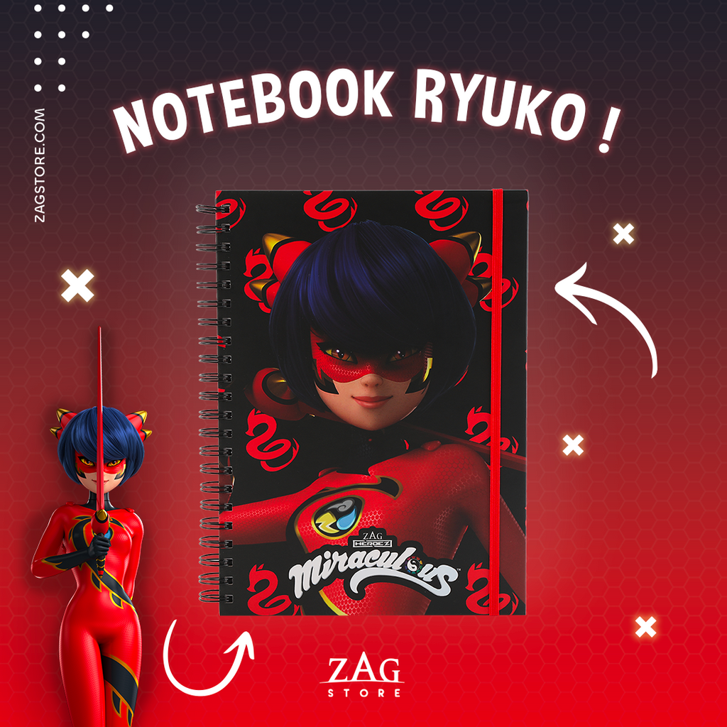 Super Heroes Notebook Ryuko
