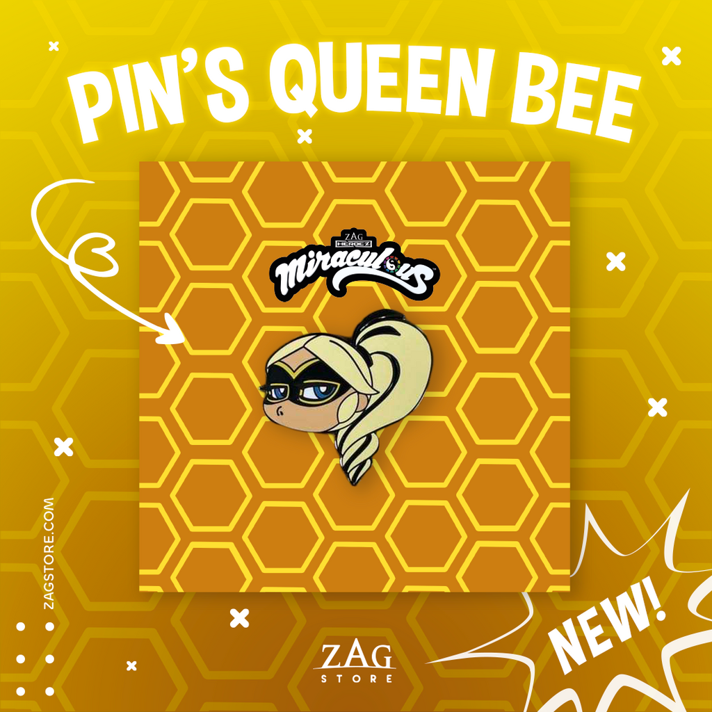 Queen Bee Chibi Pin