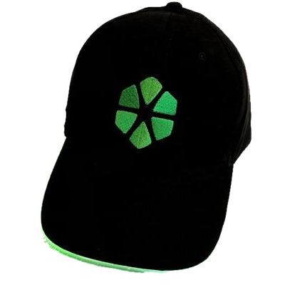 Hat LED Carapace Embroidered