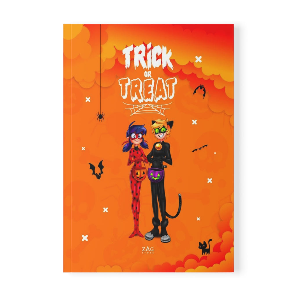 Trick or Treat Miraculous Notebook